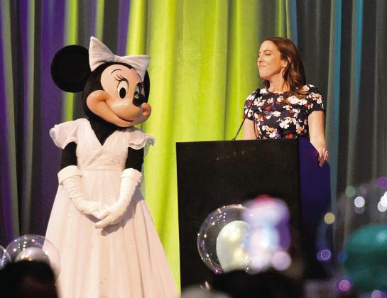 Minnie Mouse makes an appearance. PHOTO/KATIE WILLIAMS