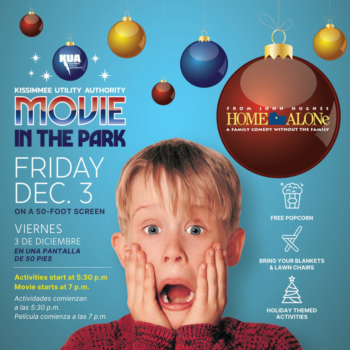 Get together for “Home Alone” in the Park Osceola News Gazette