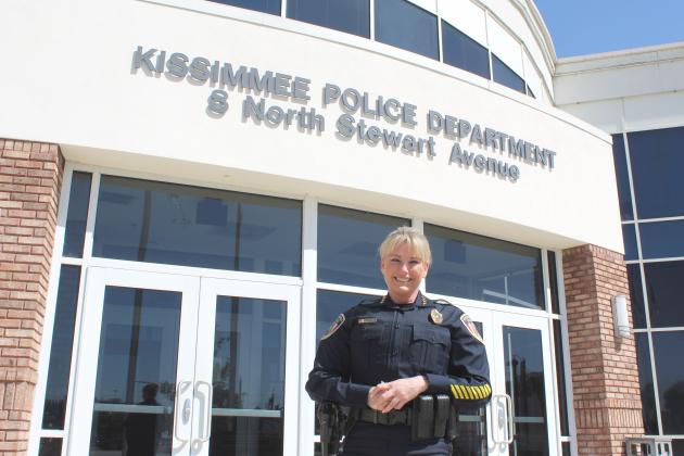 Betty Holland has officially become the second female Police Chief in the City of Kissimmee. PHOTO/KEN JACKSON
