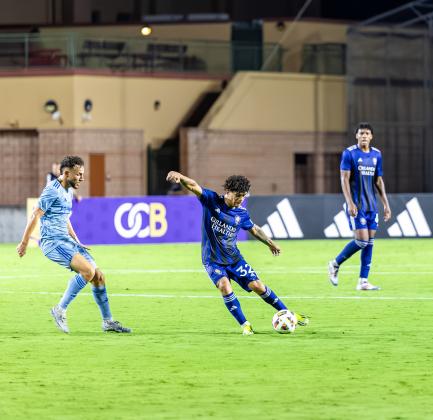 Wilfredo Rivera scored Orlando City B’s first goal and assisted on the second in the 2-2 draw against Atlanta United II. He added a score in the tiebreaker shootout. PHOTO/TAYLOR MCFEE