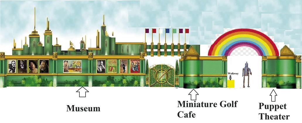 The latest illustration of the Kissimmee Wizard of Oz museum location. SUBMITTED PHOTO