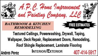 APC Home Improvement and Painting
